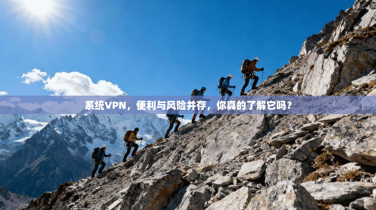 系统VPN，便利与风险并存，你真的了解它吗？