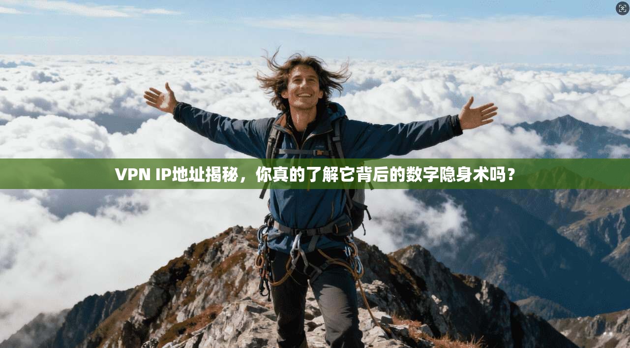 VPN IP地址揭秘，你真的了解它背后的数字隐身术吗？