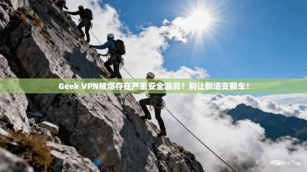 Geek VPN被爆存在严重安全漏洞？别让翻墙变翻车！