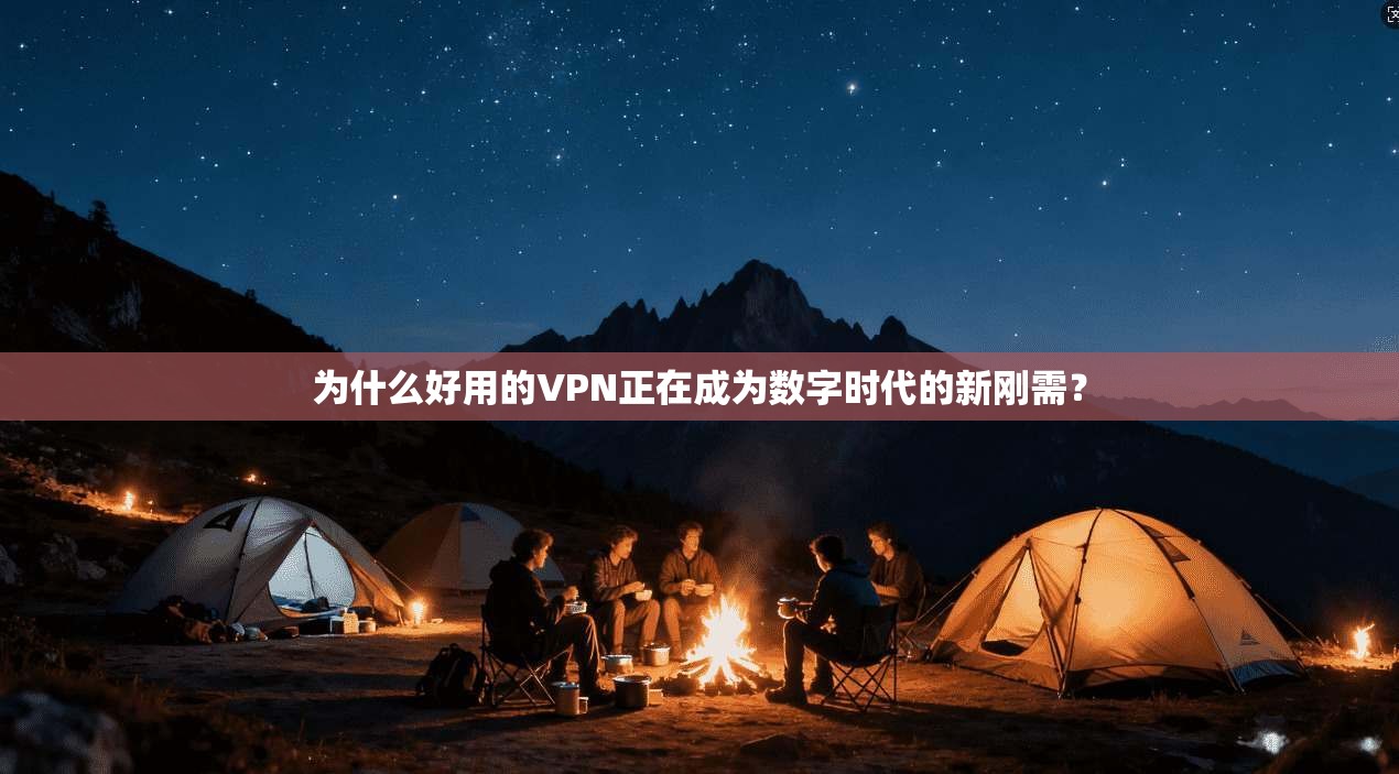 为什么好用的VPN正在成为数字时代的新刚需？