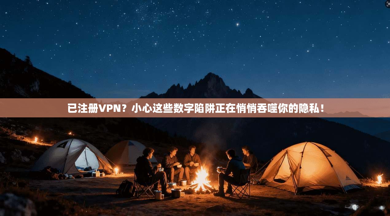 已注册VPN？小心这些数字陷阱正在悄悄吞噬你的隐私！