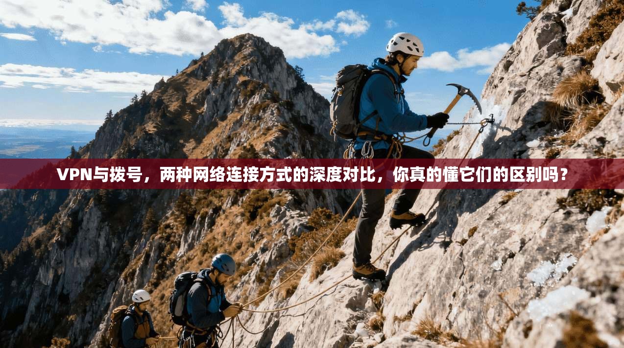 VPN与拨号，两种网络连接方式的深度对比，你真的懂它们的区别吗？
