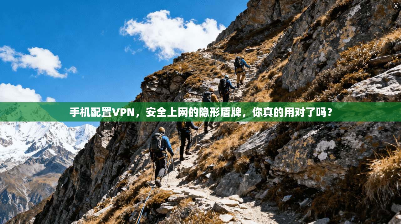 手机配置VPN，安全上网的隐形盾牌，你真的用对了吗？