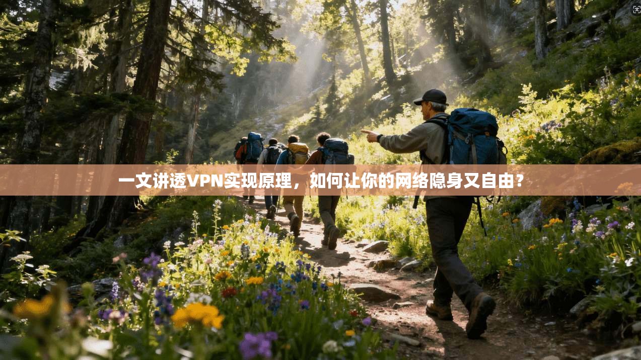 一文讲透VPN实现原理,如何让你的网络隐身又自由?