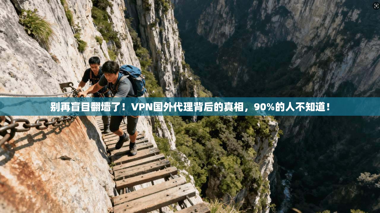 别再盲目翻墙了!VPN国外代理背后的真相,90%的人不知道!