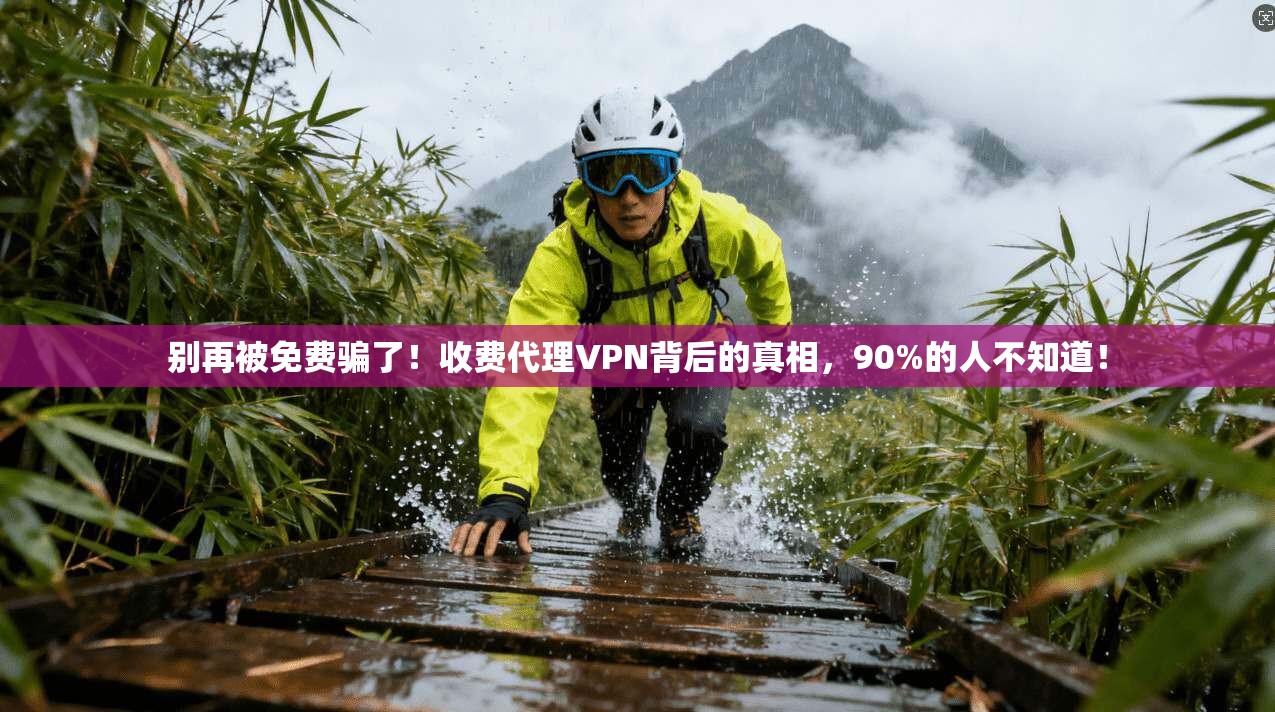 别再被免费骗了！收费代理VPN背后的真相，90%的人不知道！