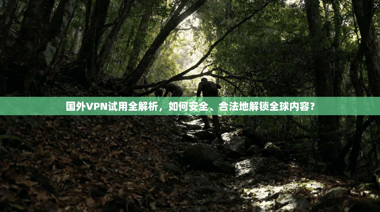 国外VPN试用全解析,如何安全、合法地解锁全球内容?