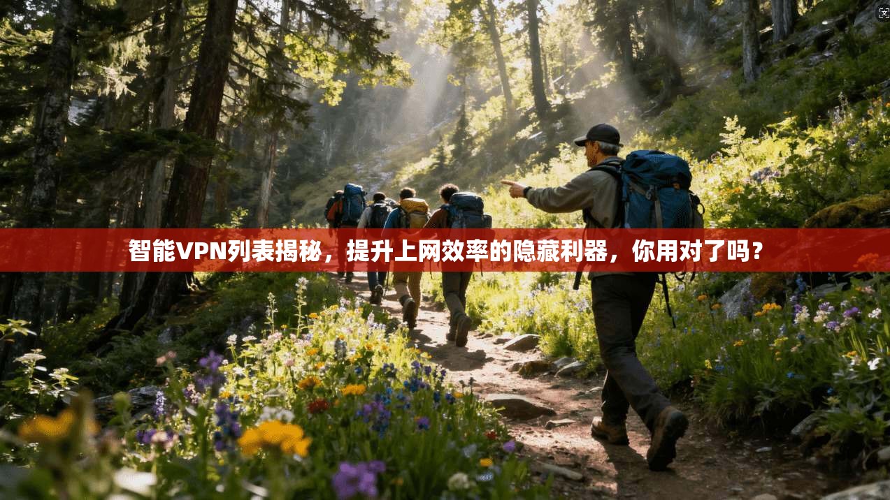 智能VPN列表揭秘,提升上网效率的隐藏利器,你用对了吗?