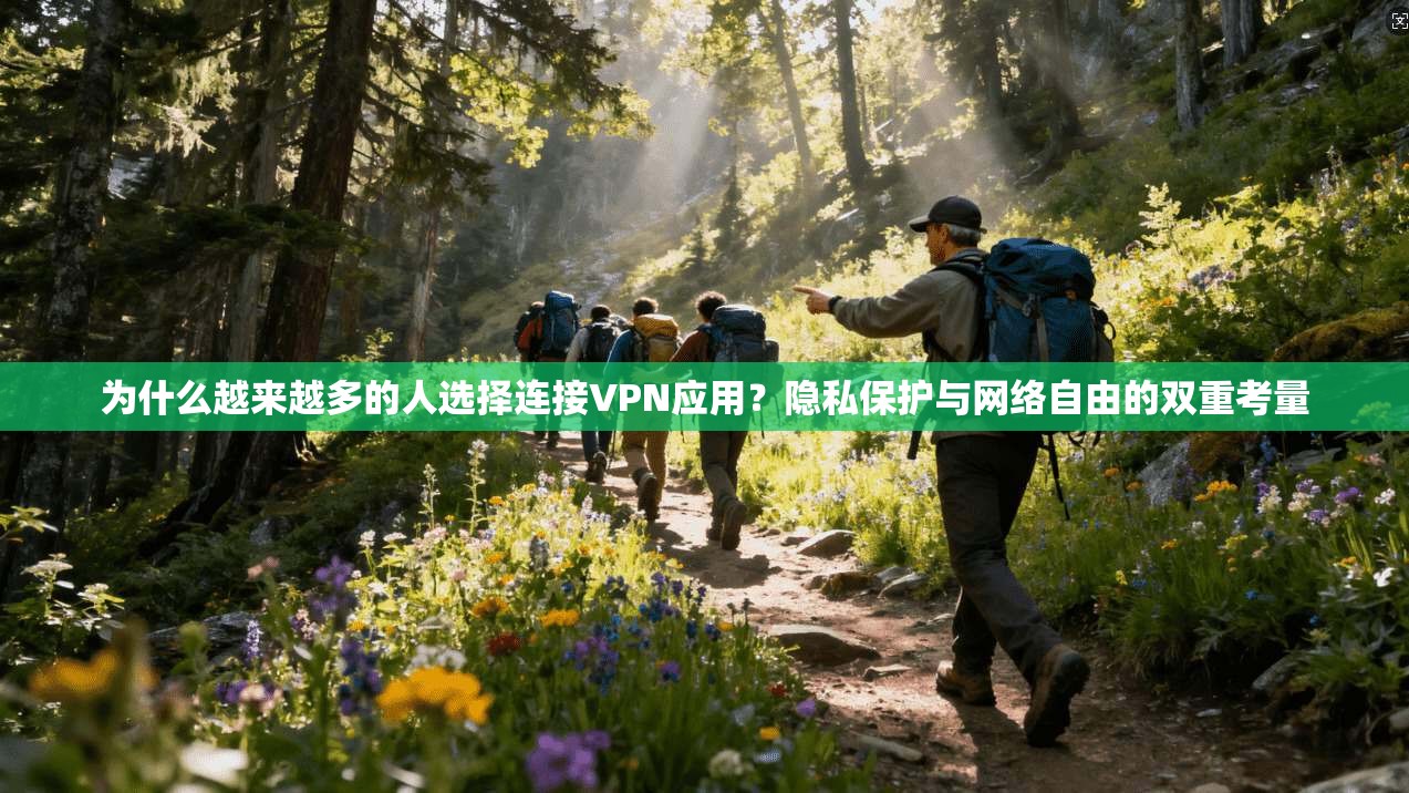 为什么越来越多的人选择连接VPN应用?隐私保护与网络自由的双重考量