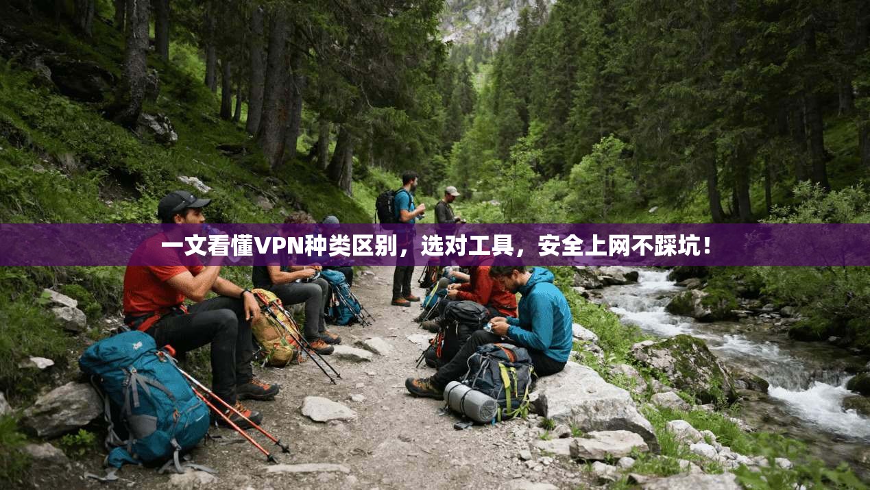 一文看懂VPN种类区别，选对工具，安全上网不踩坑！