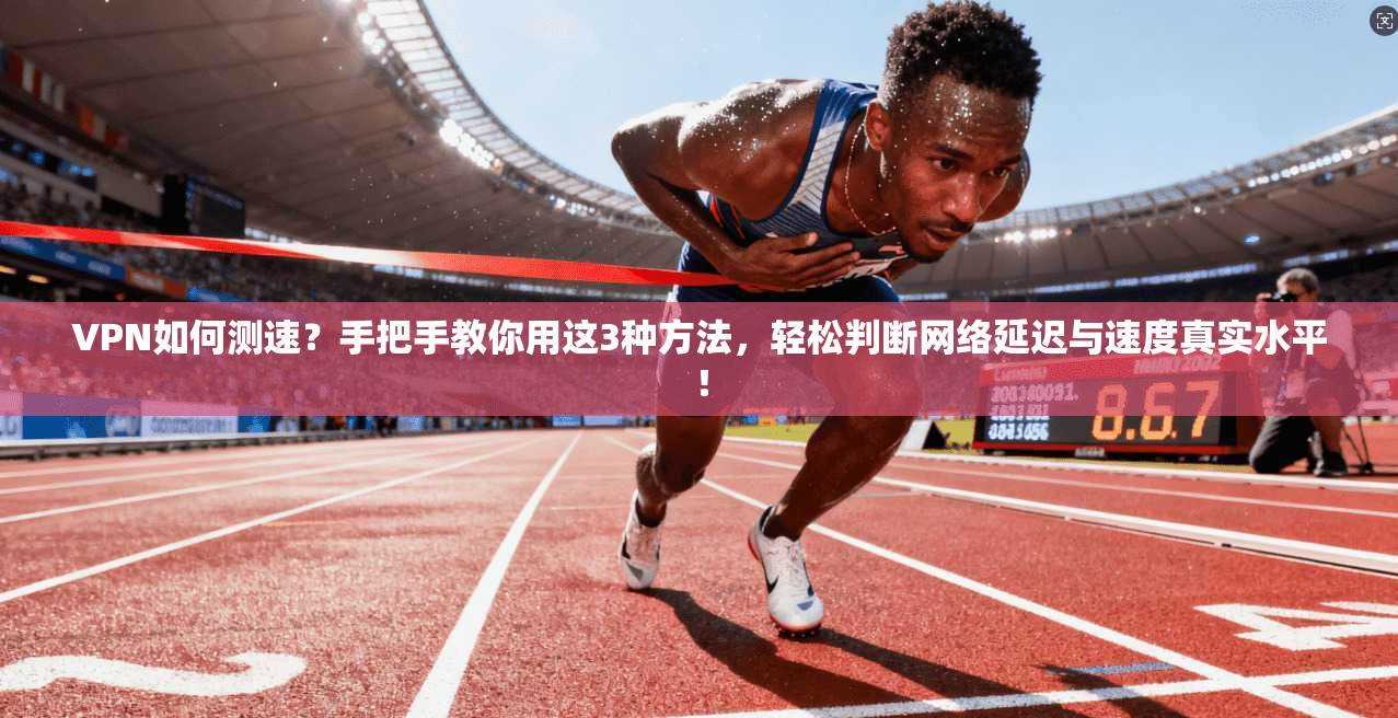 VPN如何测速？手把手教你用这3种方法，轻松判断网络延迟与速度真实水平！