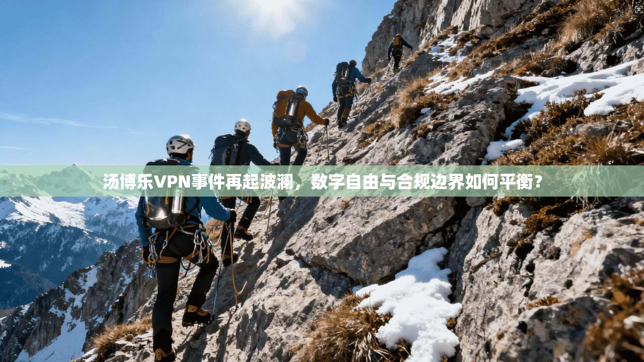 汤博乐VPN事件再起波澜,数字自由与合规边界如何平衡?