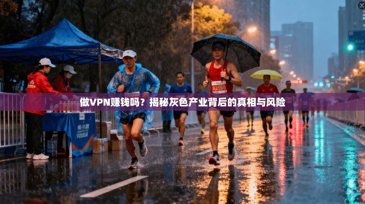 做VPN赚钱吗？揭秘灰色产业背后的真相与风险