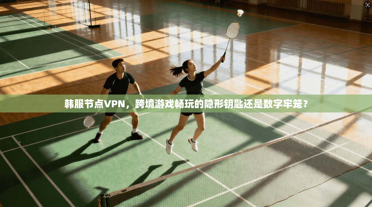 韩服节点VPN，跨境游戏畅玩的隐形钥匙还是数字牢笼？