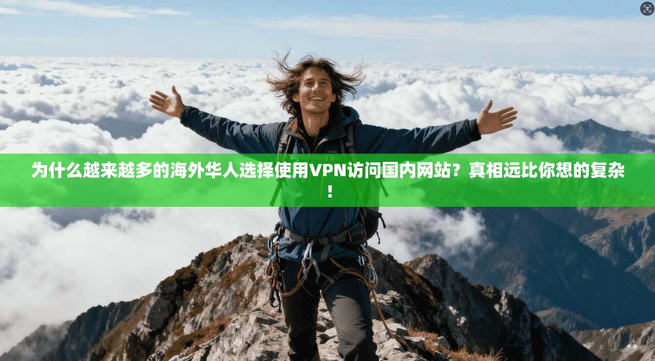 为什么越来越多的海外华人选择使用VPN访问国内网站？真相远比你想的复杂！