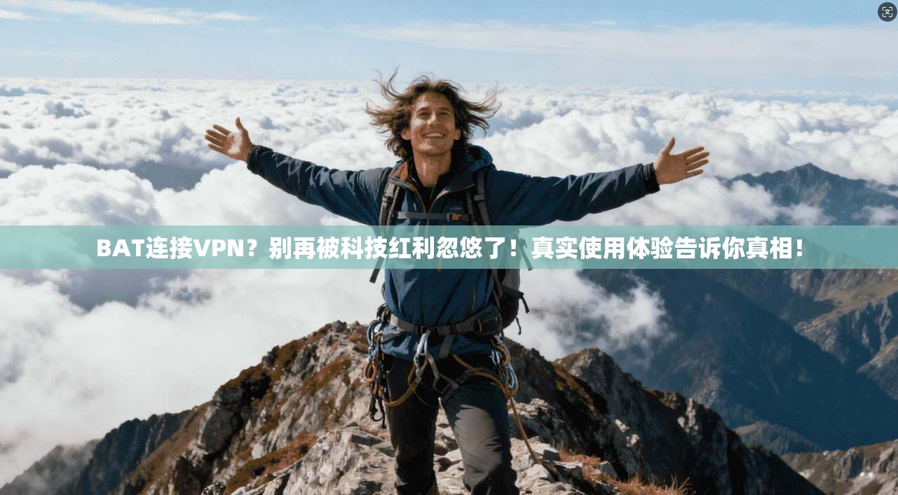 BAT连接VPN?别再被科技红利忽悠了!真实使用体验告诉你真相! BAT连接VPN?别再被科技红利忽悠了!真实使用体验告诉你真相!
