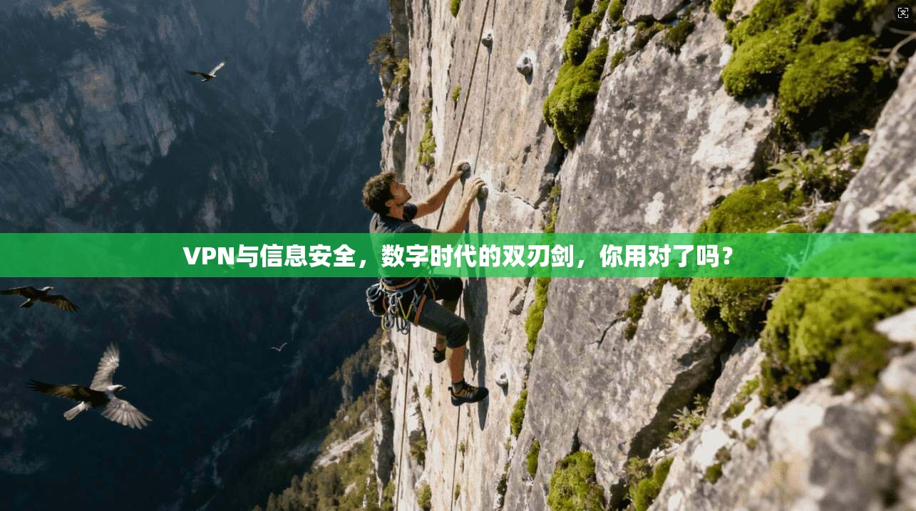 VPN与信息安全，数字时代的双刃剑，你用对了吗？