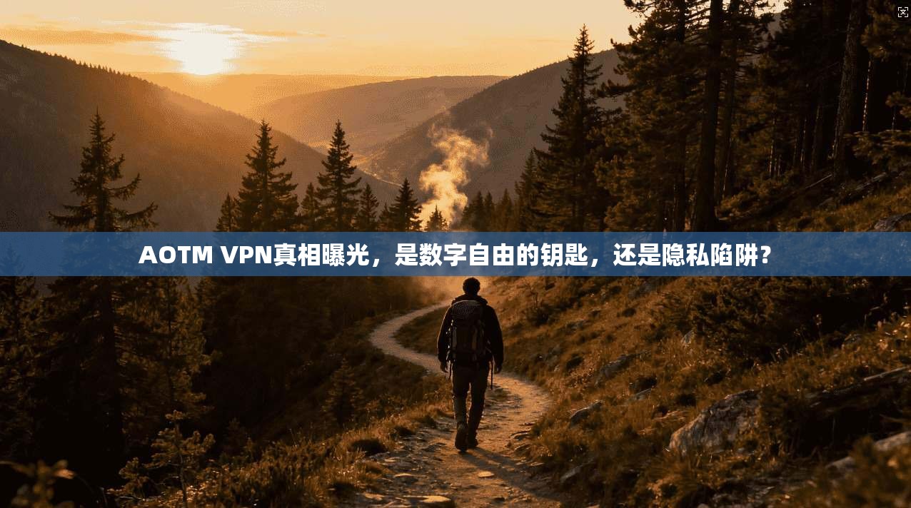 AOTM VPN真相曝光,是数字自由的钥匙,还是隐私陷阱?