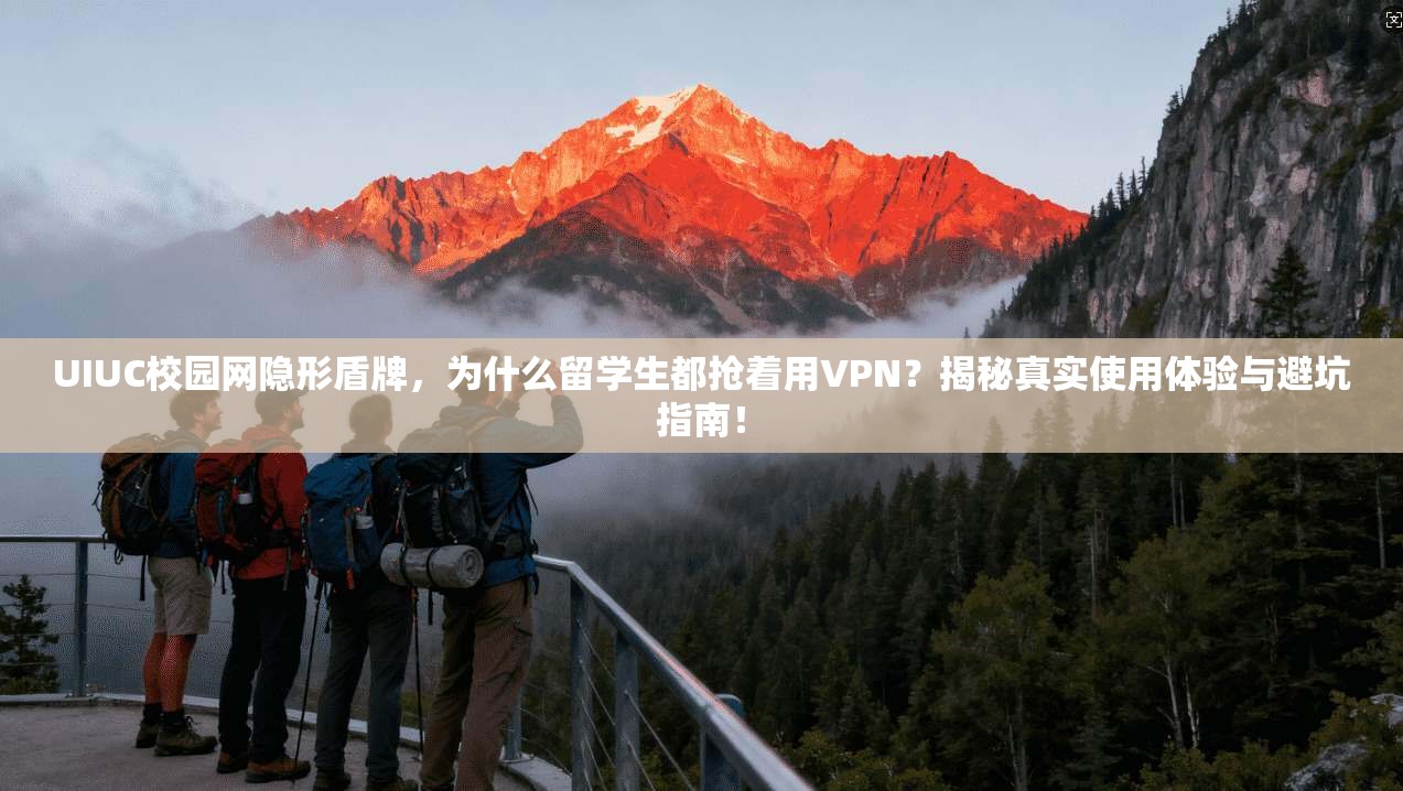 UIUC校园网隐形盾牌,为什么留学生都抢着用VPN?揭秘真实使用体验与避坑指南!