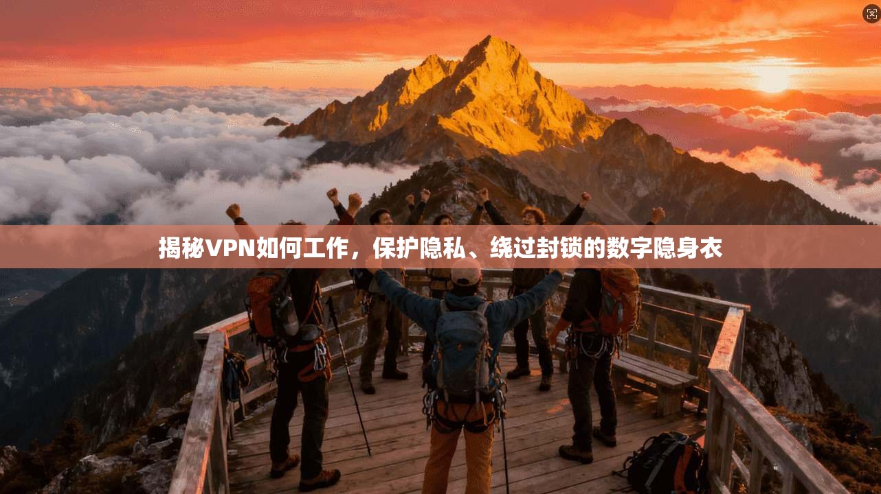 揭秘VPN如何工作,保护隐私、绕过封锁的数字隐身衣
