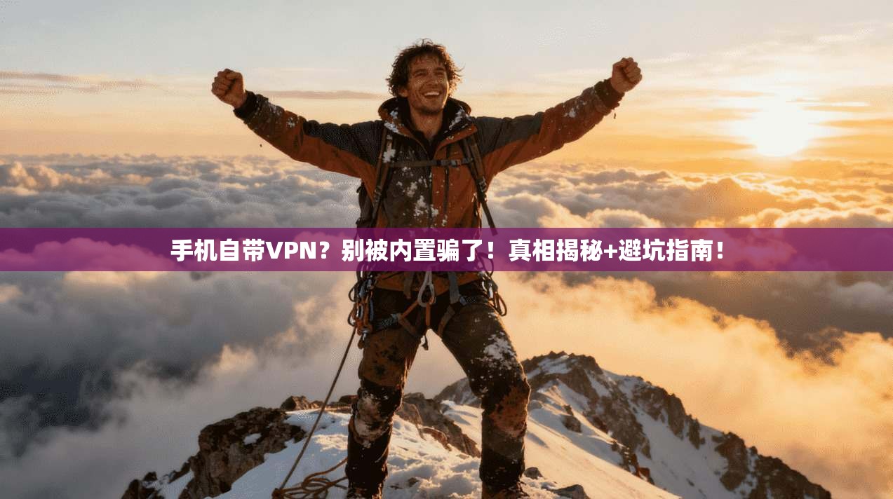 手机自带VPN？别被内置骗了！真相揭秘+避坑指南！