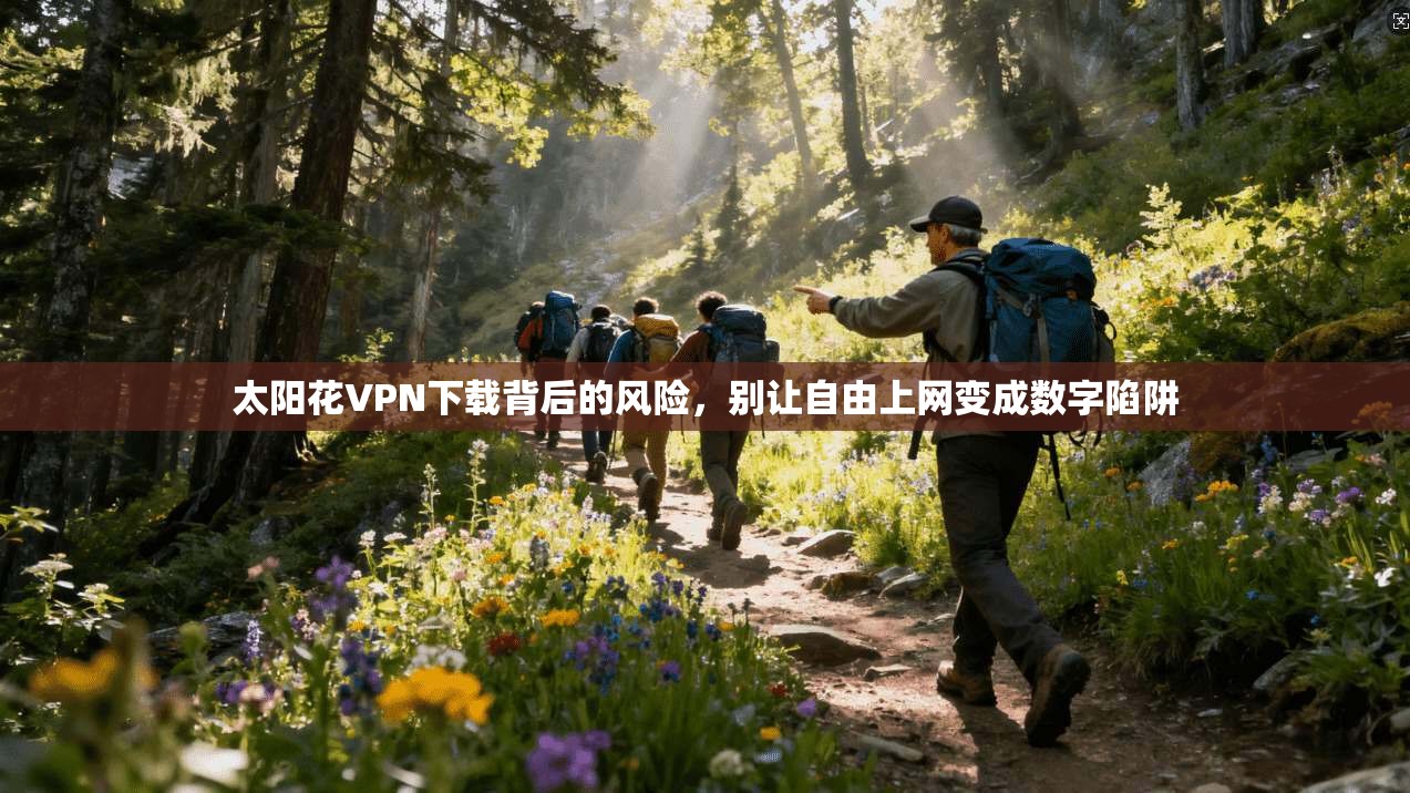 太阳花VPN下载背后的风险，别让自由上网变成数字陷阱