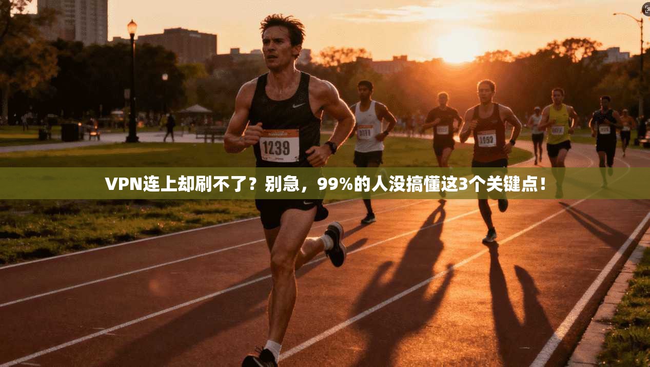VPN连上却刷不了？别急，99%的人没搞懂这3个关键点！