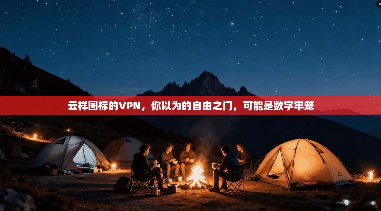 云样图标的VPN,你以为的自由之门,可能是数字牢笼