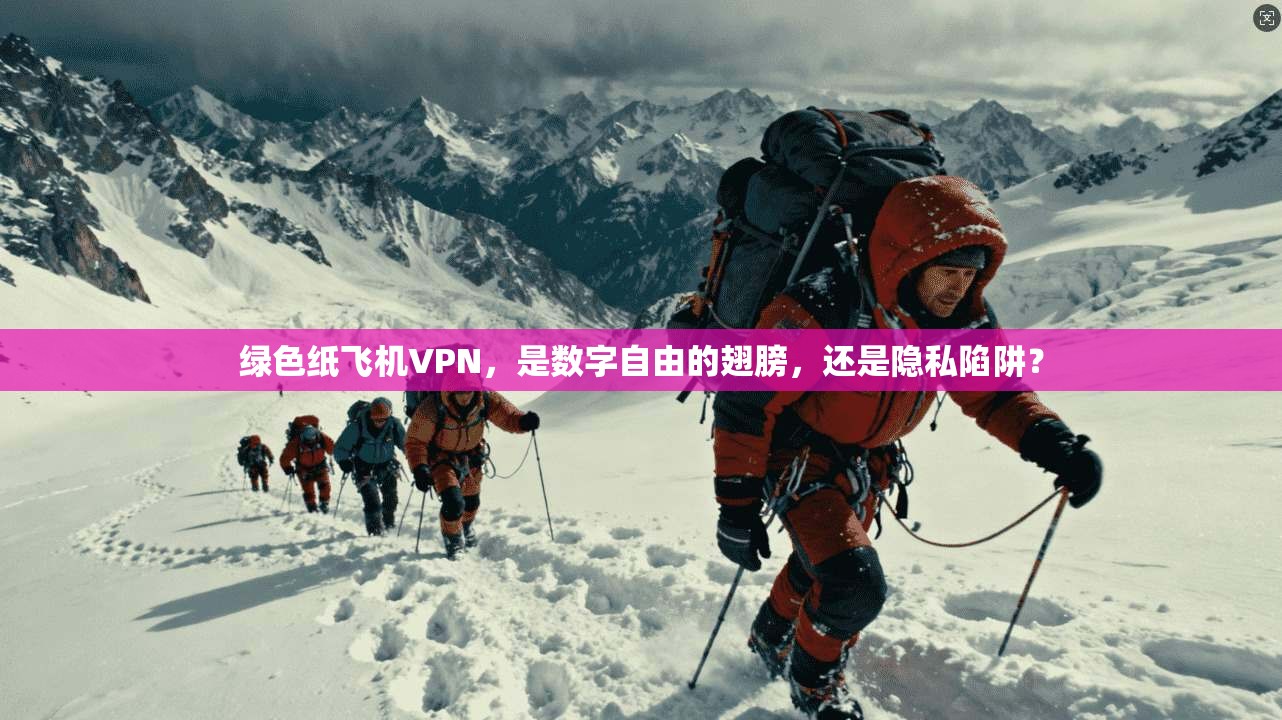 绿色纸飞机VPN,是数字自由的翅膀,还是隐私陷阱?