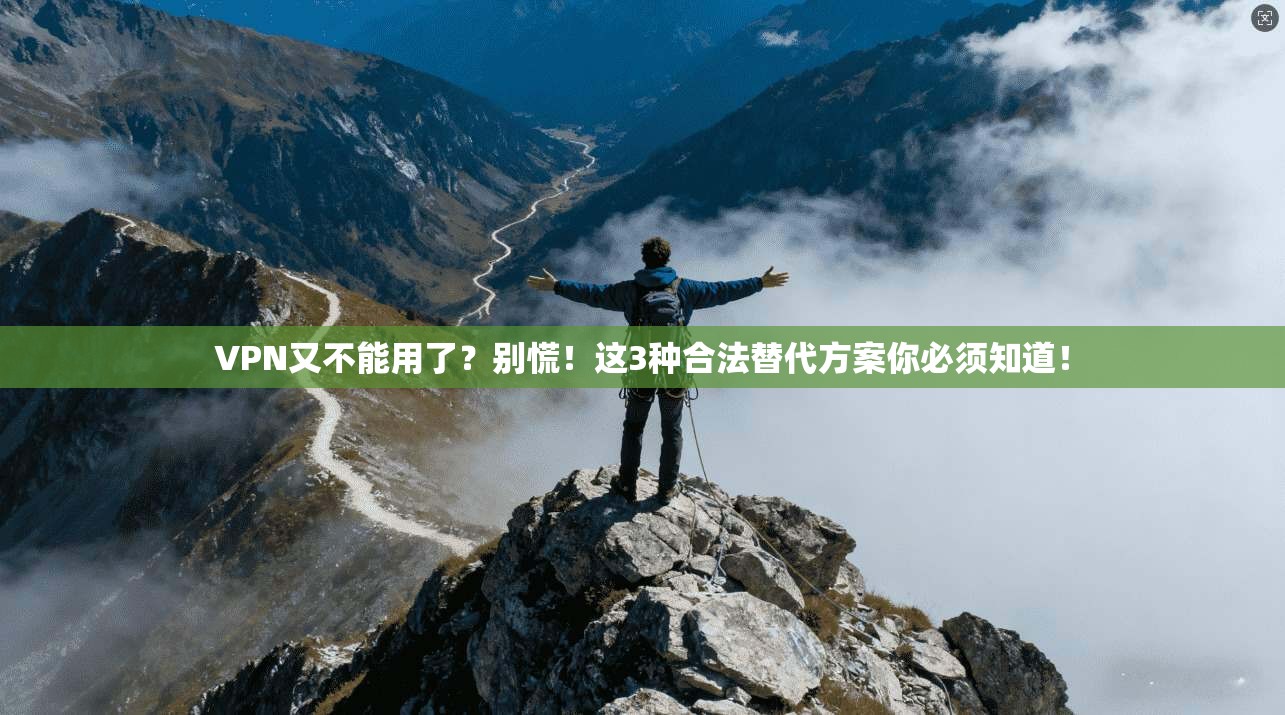 VPN又不能用了？别慌！这3种合法替代方案你必须知道！