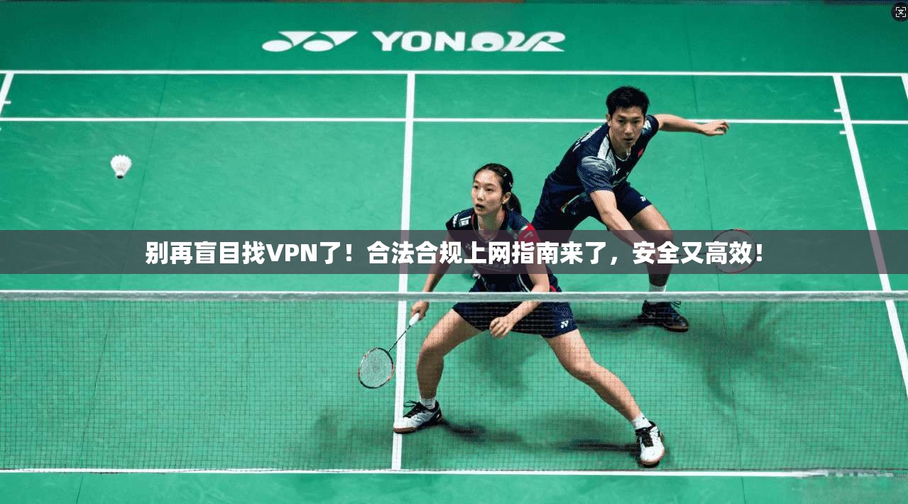 别再盲目找VPN了！合法合规上网指南来了，安全又高效！