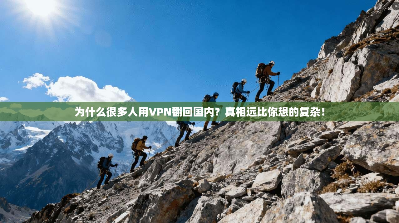 为什么很多人用VPN翻回国内？真相远比你想的复杂！