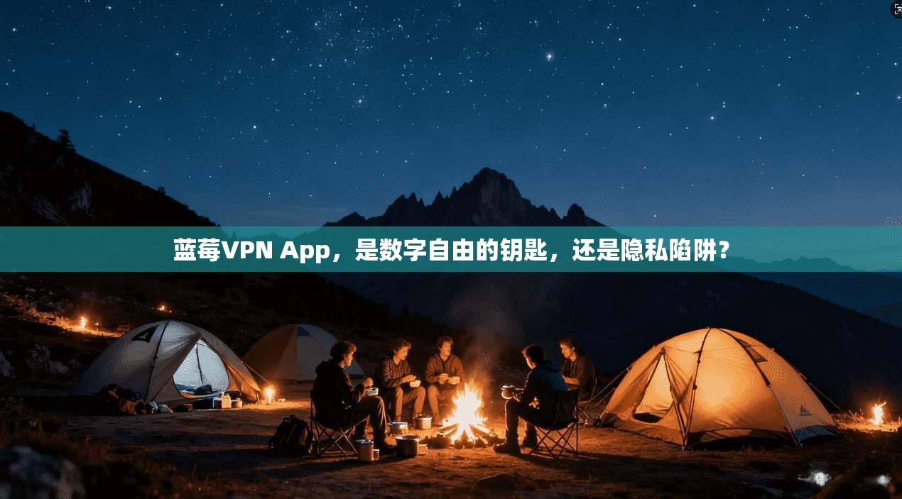 蓝莓VPN App，是数字自由的钥匙，还是隐私陷阱？