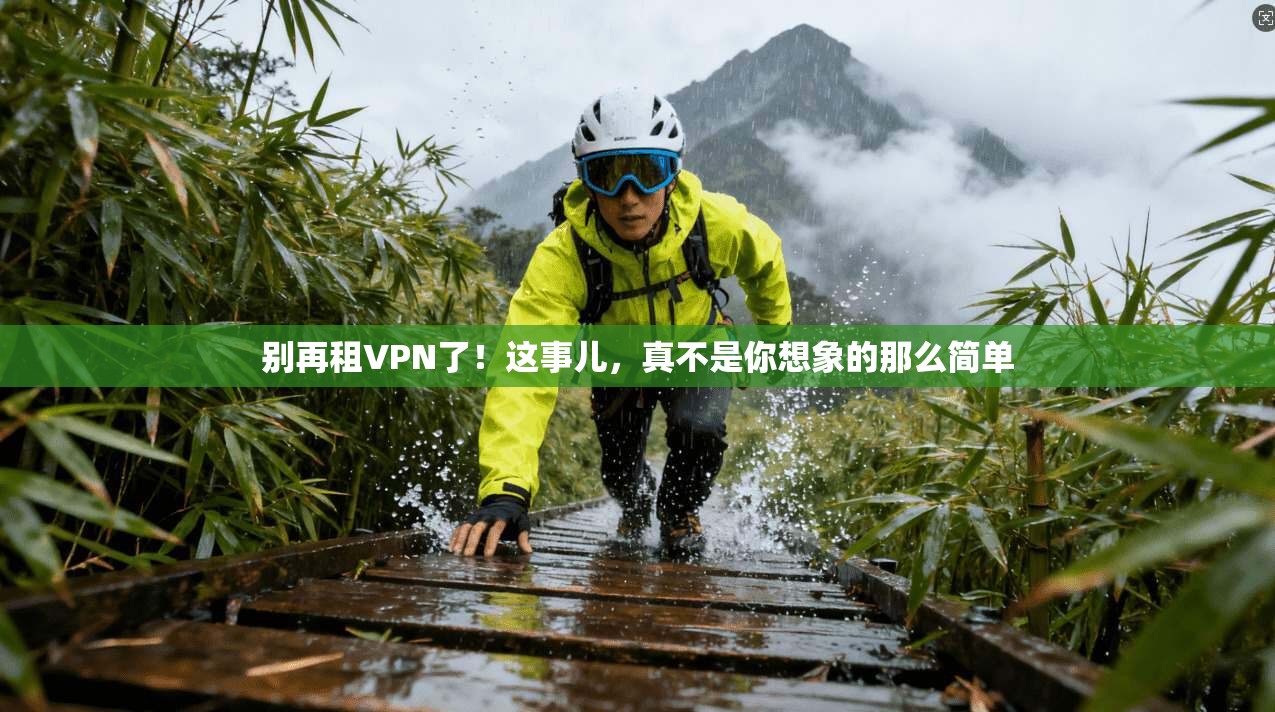 别再租VPN了！这事儿，真不是你想象的那么简单