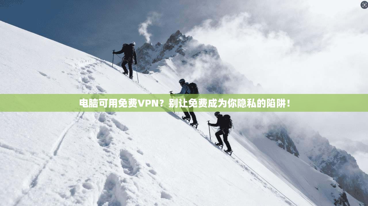 电脑可用免费VPN？别让免费成为你隐私的陷阱！