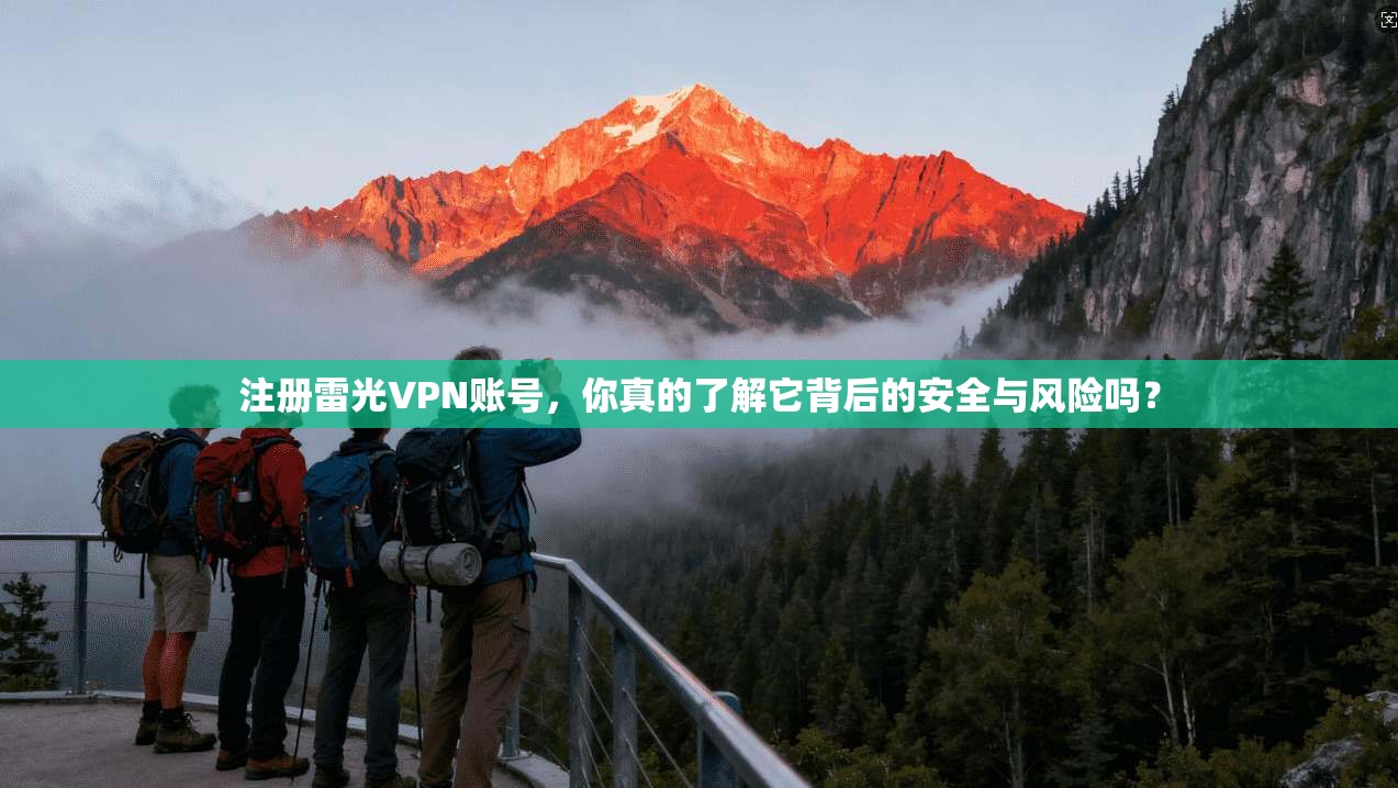 注册雷光VPN账号，你真的了解它背后的安全与风险吗？