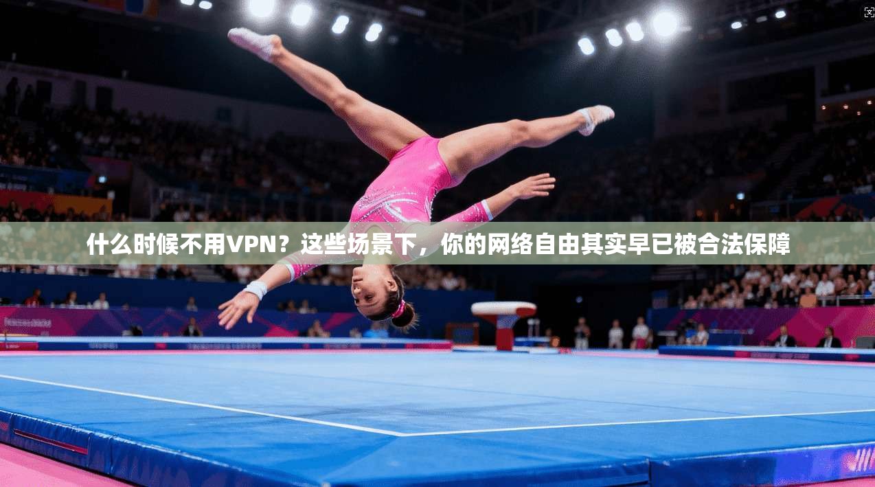什么时候不用VPN？这些场景下，你的网络自由其实早已被合法保障