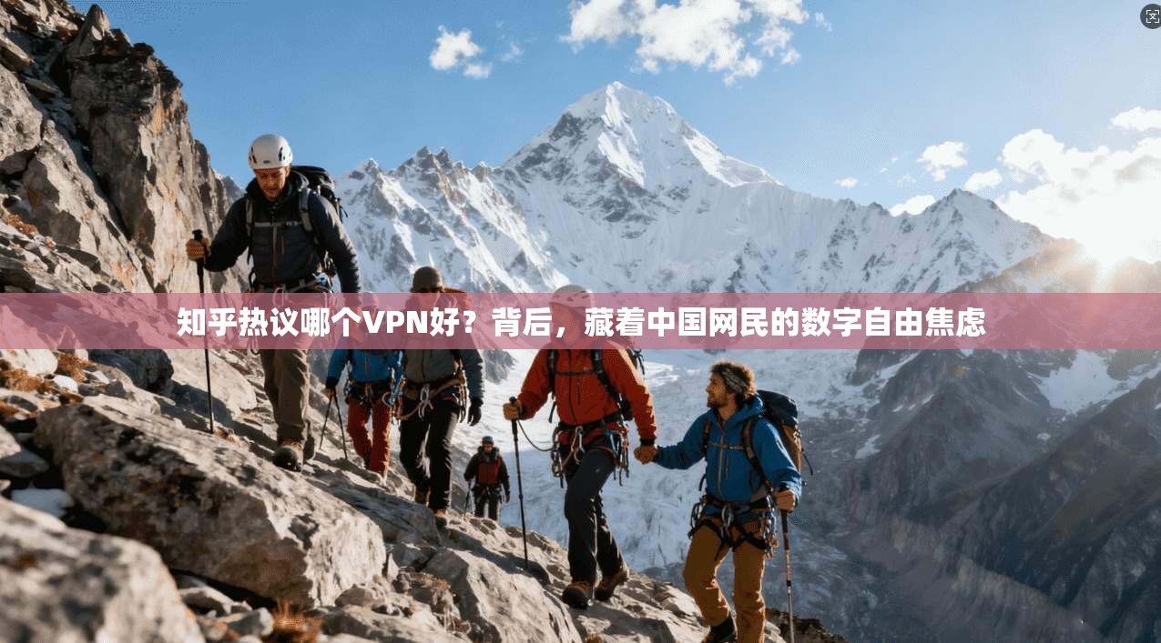 知乎热议哪个VPN好？背后，藏着中国网民的数字自由焦虑
