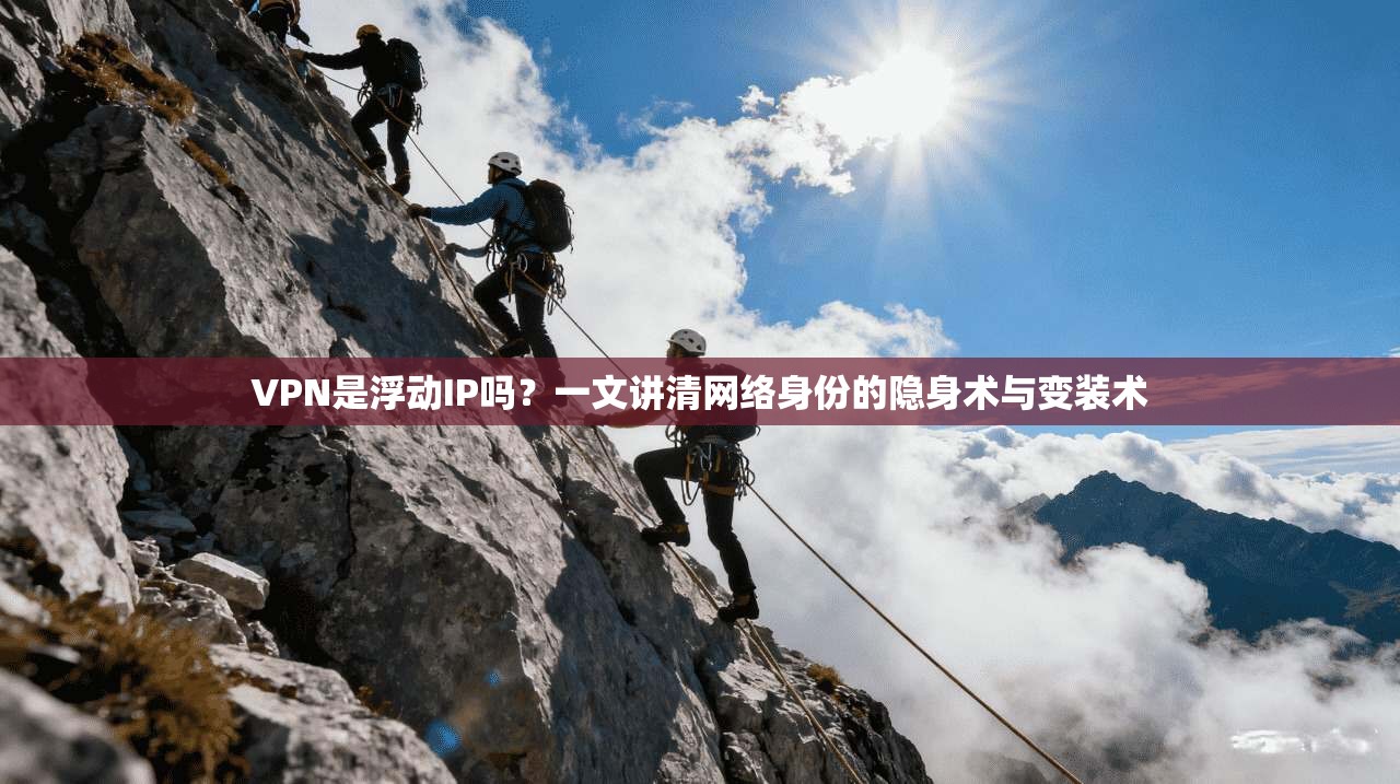 VPN是浮动IP吗？一文讲清网络身份的隐身术与变装术
