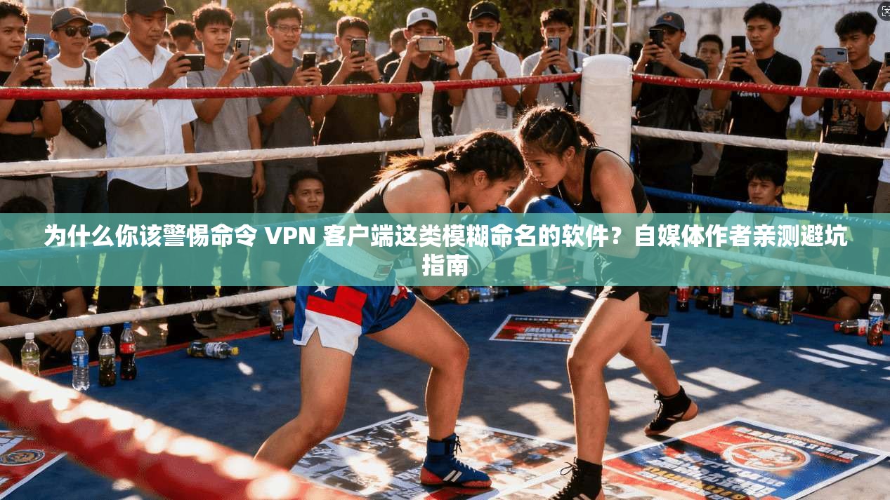 为什么你该警惕命令 VPN 客户端这类模糊命名的软件？自媒体作者亲测避坑指南