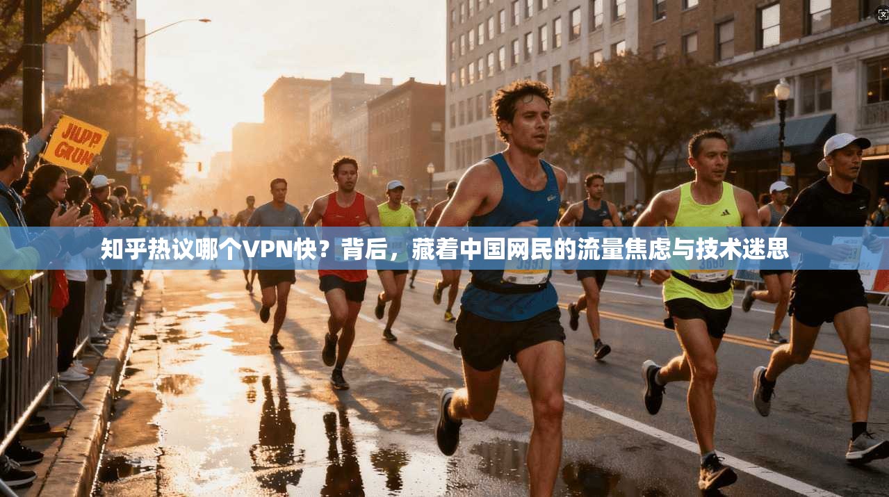 知乎热议哪个VPN快？背后，藏着中国网民的流量焦虑与技术迷思