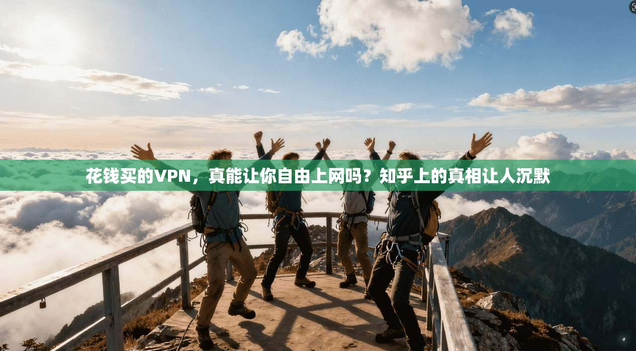 花钱买的VPN，真能让你自由上网吗？知乎上的真相让人沉默