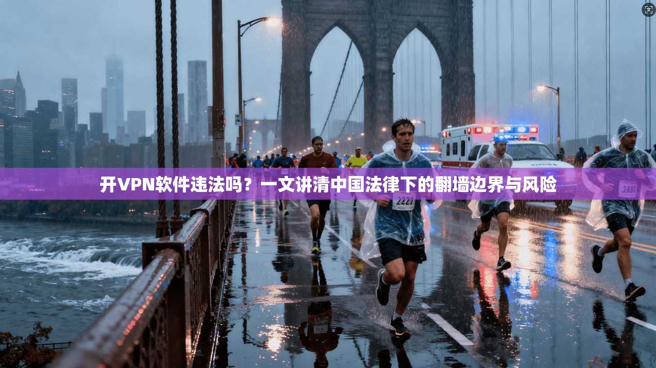 开VPN软件违法吗？一文讲清中国法律下的翻墙边界与风险