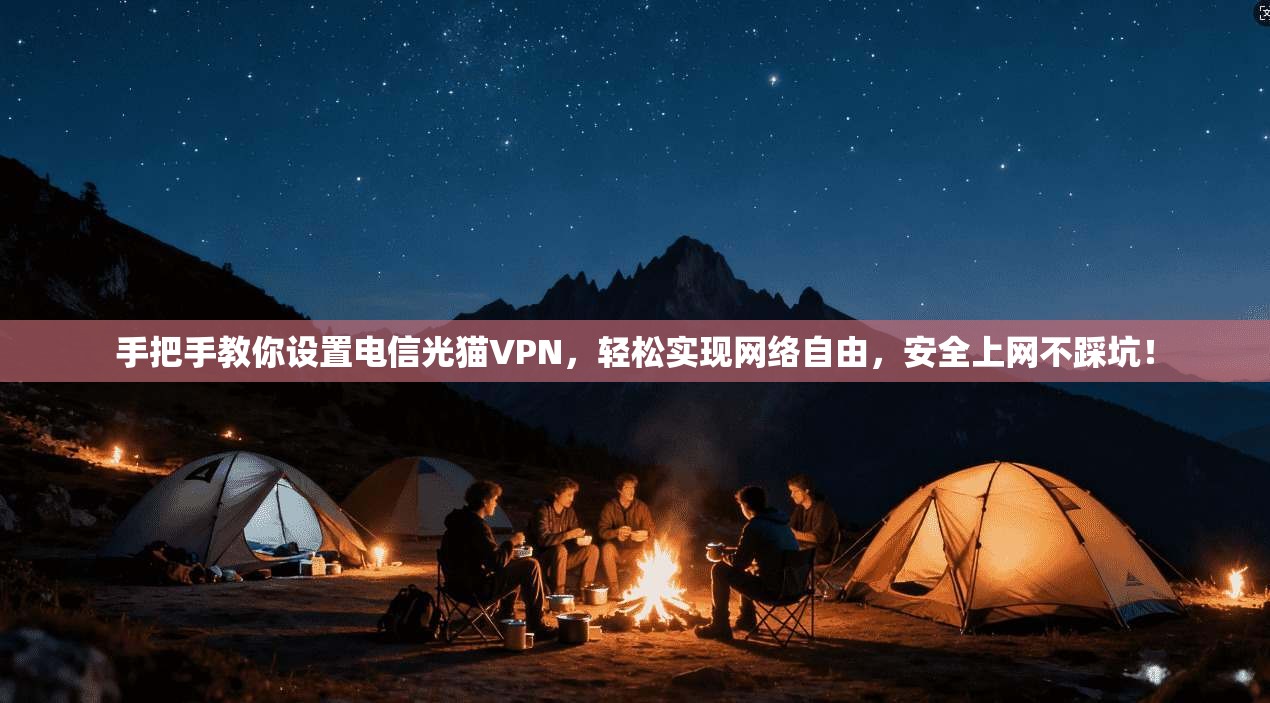 手把手教你设置电信光猫VPN，轻松实现网络自由，安全上网不踩坑！