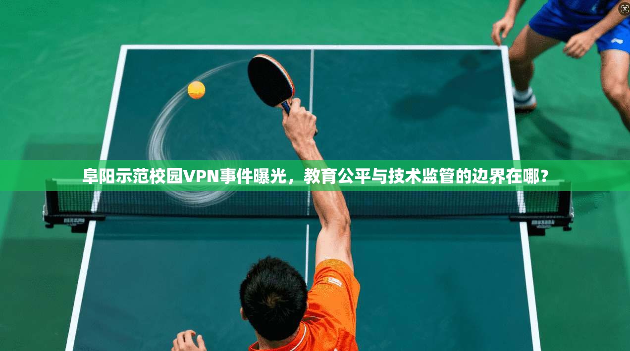 阜阳示范校园VPN事件曝光，教育公平与技术监管的边界在哪？