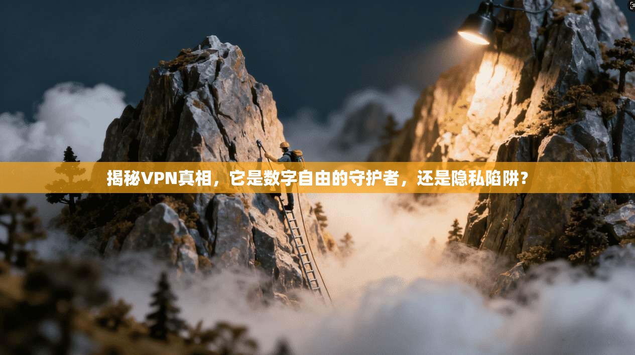 揭秘VPN真相，它是数字自由的守护者，还是隐私陷阱？