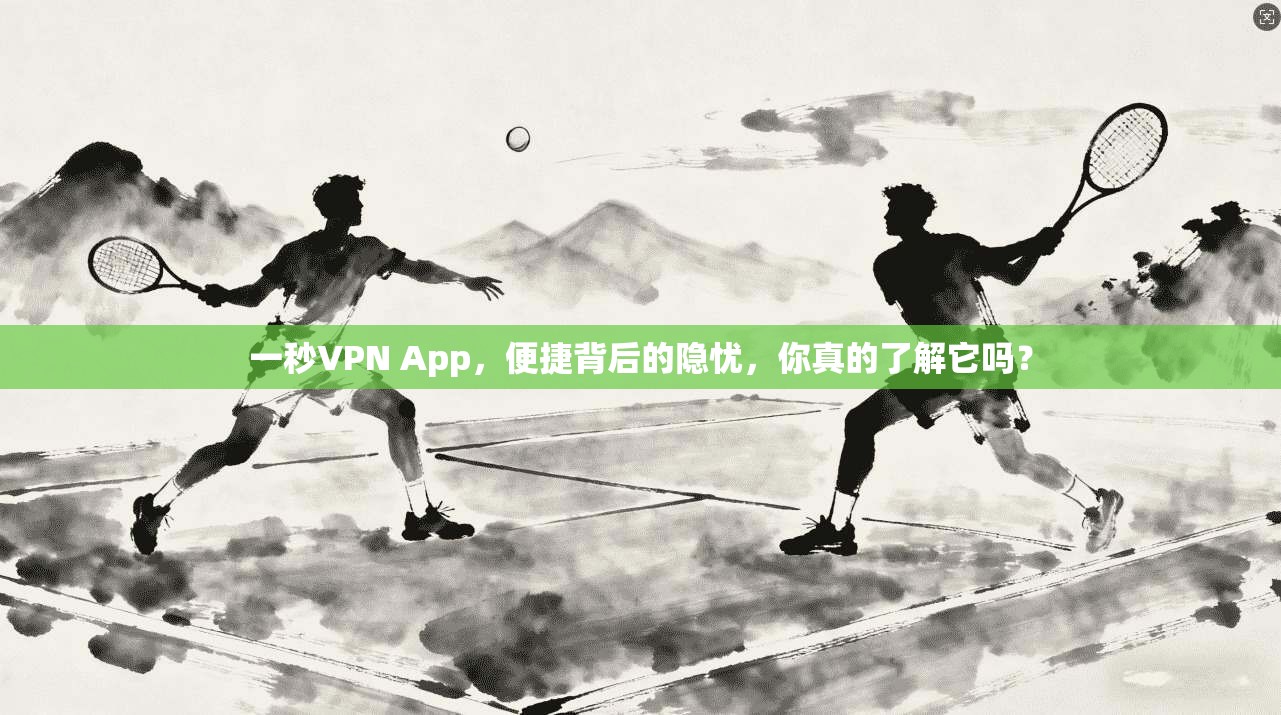 一秒VPN App，便捷背后的隐忧，你真的了解它吗？