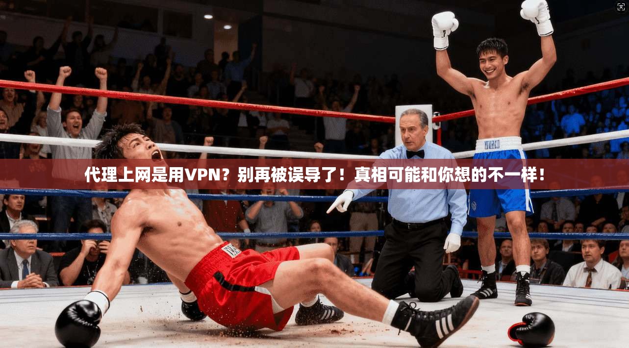代理上网是用VPN？别再被误导了！真相可能和你想的不一样！
