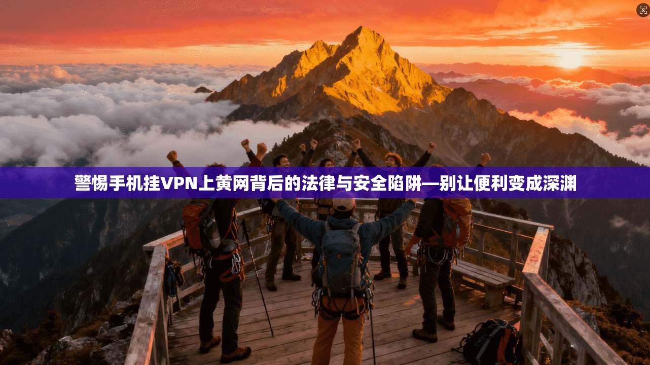 警惕手机挂VPN上黄网背后的法律与安全陷阱—别让便利变成深渊