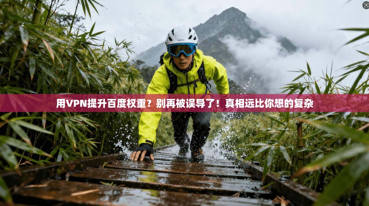 用VPN提升百度权重？别再被误导了！真相远比你想的复杂